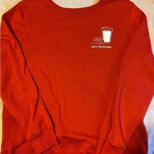 Christmas red crewneck